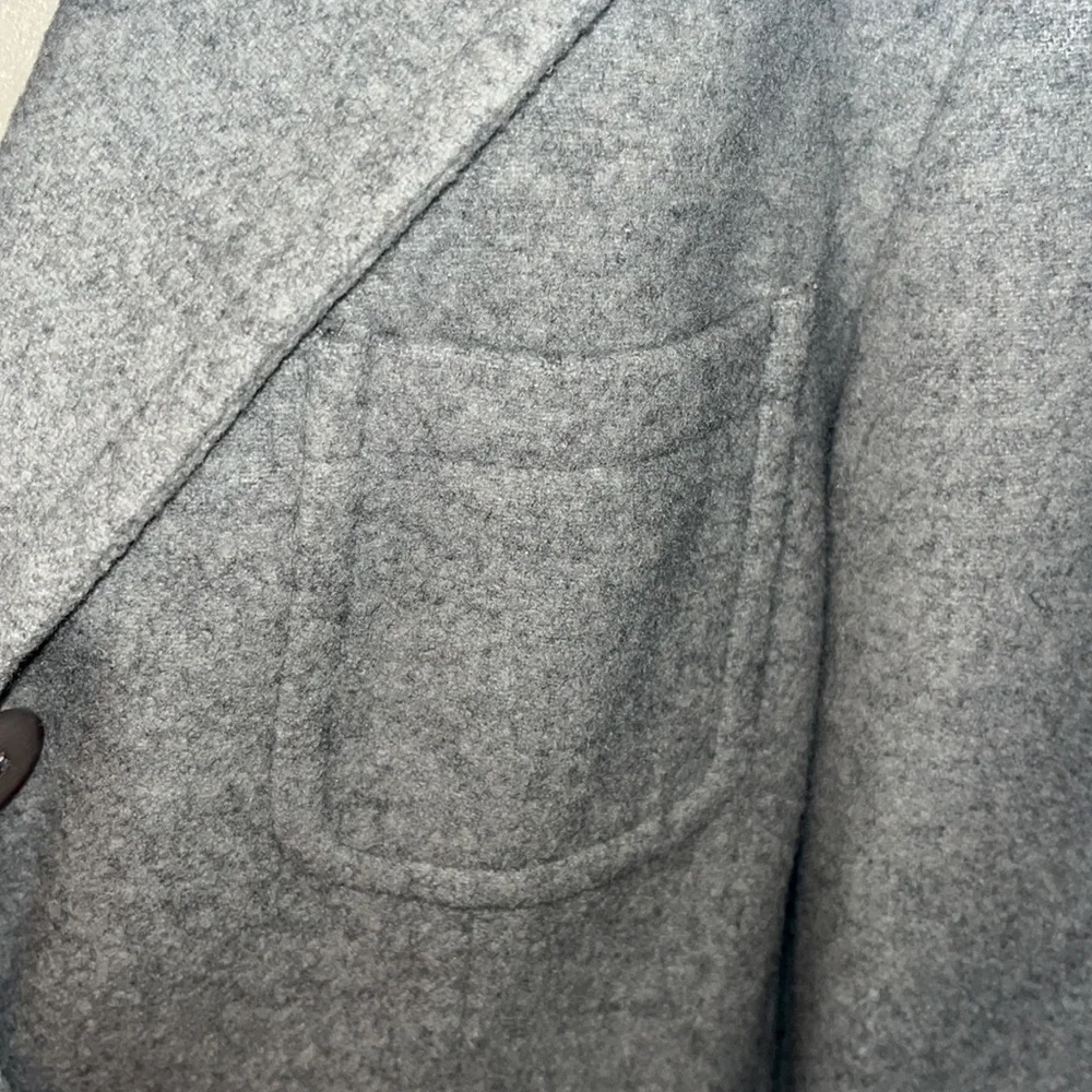 Andrea Viccaro women’s wool cashmere blend blazer jacket Size 12 - Picture 3 of 8